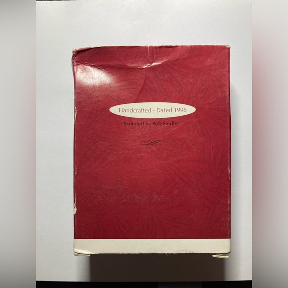 VTG NFL HALLMARK KEEPSAKE ORNAMENT ST. LOUIS RAMS FOOTBALL #1 FAN MOUSE 1996 - Picture 4 of 7